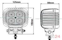TraktorLED - 40 Watt CREE LED Scheinwerfer